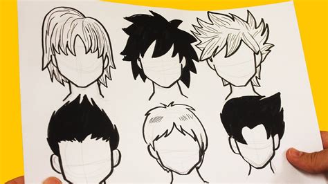 Como Dibujar Cabello Anime Como Dibujar Cabello Manga How To Draw