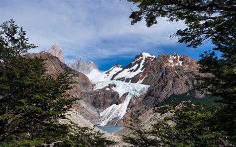 Download Wallpapers Mountain Lake Patagonia Andes Mountains