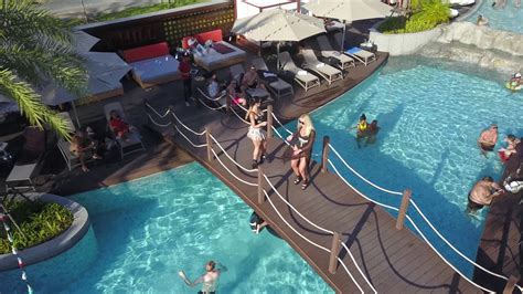 White Lagoon Pool Club By Patong Bay Hill And Hollywood Phuket Youtube