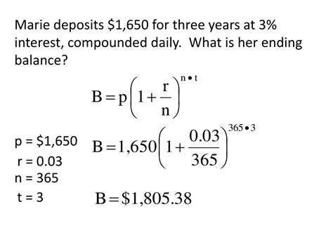 Ppt 35 Compound Interest Formula Powerpoint Presentation Free