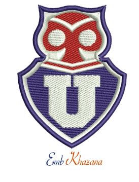 Ingresa tus datos y coordina una visita a la ucn. Club Universidad de Chile Logo embroidery design | U de chile, Chile, Club