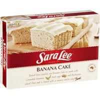 Infact, our banana cakes have more real banana in them than any of our competitors giving them an incomparable natural banana taste. Sara Lee Butter Cake Banana Ratings - Mouths of Mums