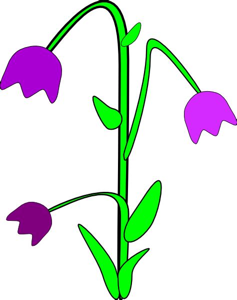 1080 x 1024 jpeg 77 кб. Purple Flowers Cartoon - ClipArt Best