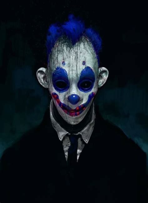 Ole Blue Eyes Joker Clown Scary Clowns Creepy Clown