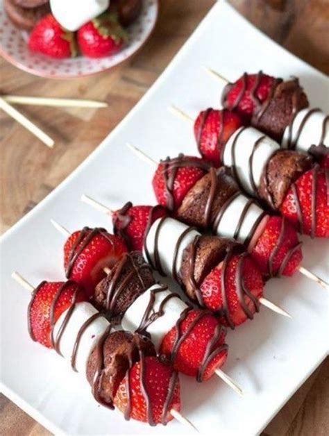 36 Sweet Finger Food Ideas For Your Wedding Food Strawberry