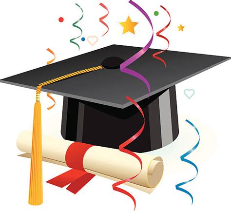 Graduation Party Clip Art Vector Images And Illustrations Istock