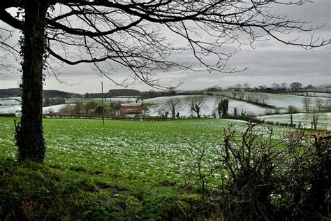 Wintry At Tycanny © Kenneth Allen Geograph Britain And Ireland