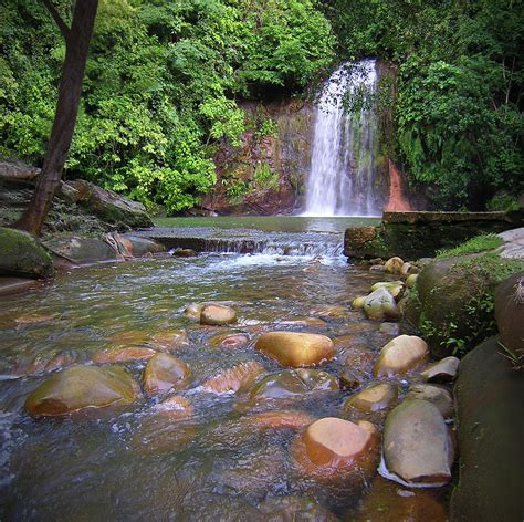 A Small Waterfall With Smooth Photograph By Sam Corros Fine Art America