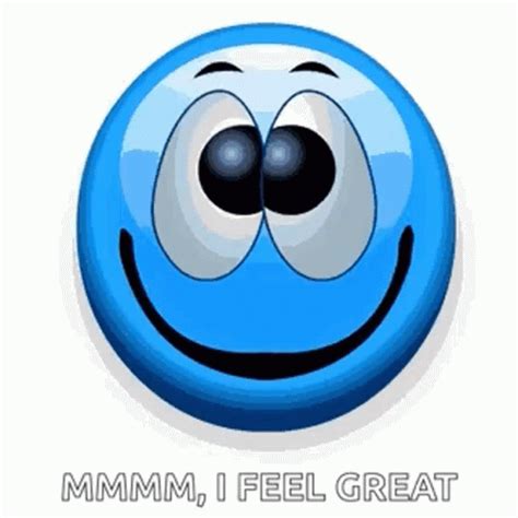 Emoji Smiley Emoji Smiley Blue Gifs Entdecken Und Teilen