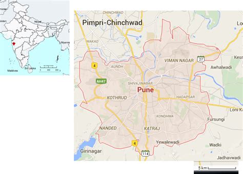 Maps Of Pune Maps Of Pune