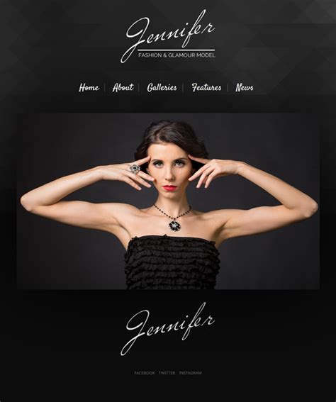 Wordpress Themes For Models And Modelling Agencies Site Bloom