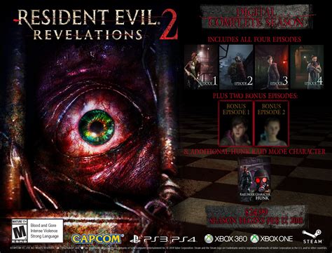 Resident Evil Revelations 2 All Dlcps3 Usa Drivemegamediafire
