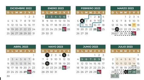 Calendario Sep 2023 Fechas Vacaciones Y Juntas De Consejo Líder