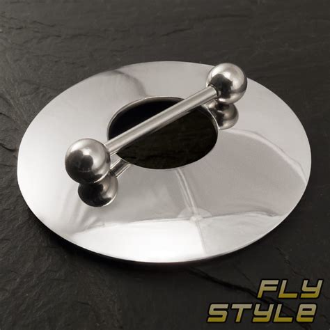 Plain Nipple Shield Disk Surgical Steel Body Piercing Ring Bdsm Gothic Domina Sm Ebay