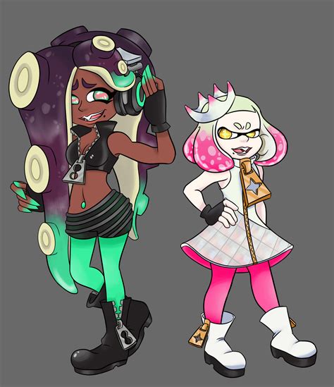 Marina And Pearl Fanart Rsplatoon