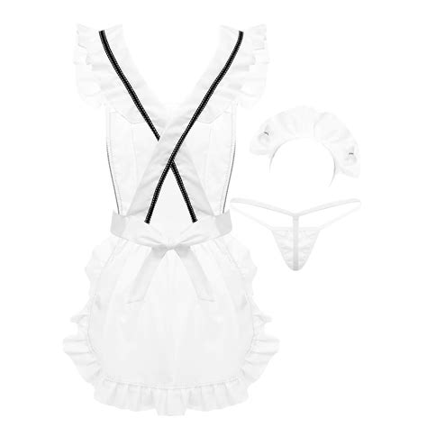 Sexy French Maid Costume Sexy Apron Maid Cosplay Etsy Canada