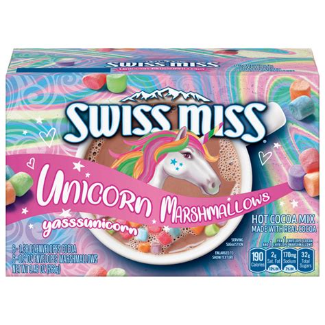 save on swiss miss unicorn marshmallow hot cocoa mix 6 ct order online delivery giant