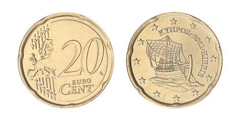 Cyprus 1 Euro Cent 2 Euros 8 Pieces Coin Set 2012 2021 Km 78 85 Mint