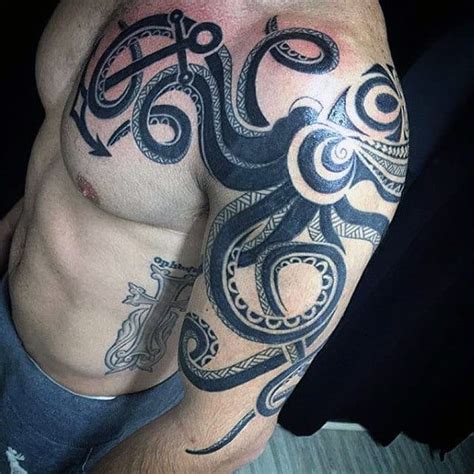 60 Octopus Arm Tattoo Designs For Men Cool Ink Ideas