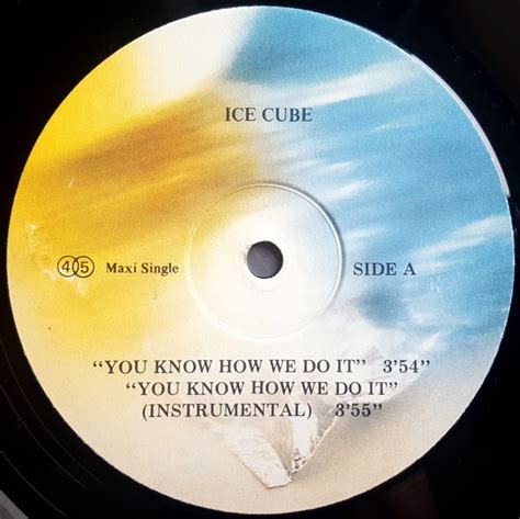 Ice Cube You Know How We Do It 1994 Vinyl Discogs