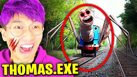 7 Youtubers Who Found Thomas The Trainexe In Real Life Lankybox Jester And Preston Youtube