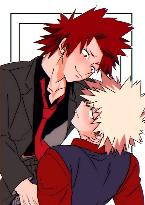 KiriBaku Bakugou Katsuki Kirishima Eijirou Boku No Hero Academia BNHA