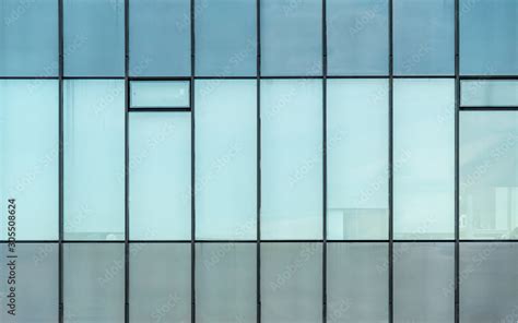 Glass Facade Texture Of A Modern Office Building High Tech