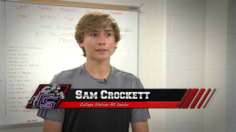 Classroom Champion Sam Crockett November