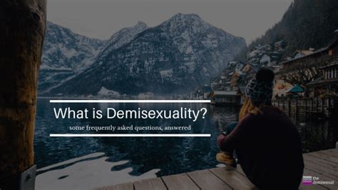 What Is Demisexuality Demisexuality Information The Demisexual