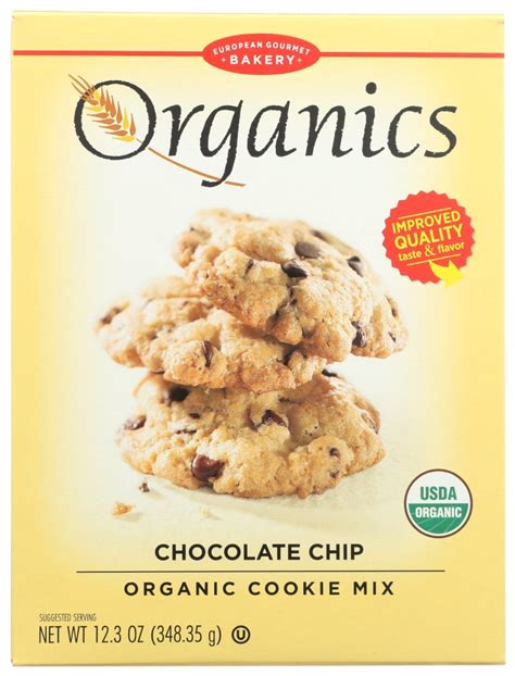 European Gourmet Bakery Organic Chocolate Chip Cookie Mix 123 Oz