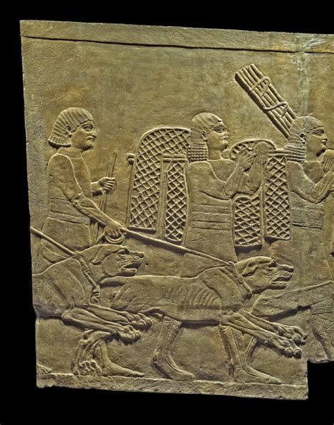 Wall Panel Relief Neo Assyrian North Palace The British Museum Images
