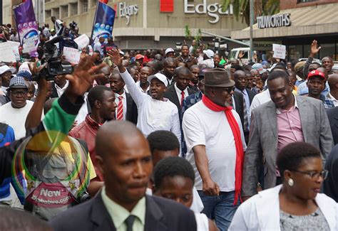 In Pictures Tens Of Thousands Attend Mdc Harare Rally