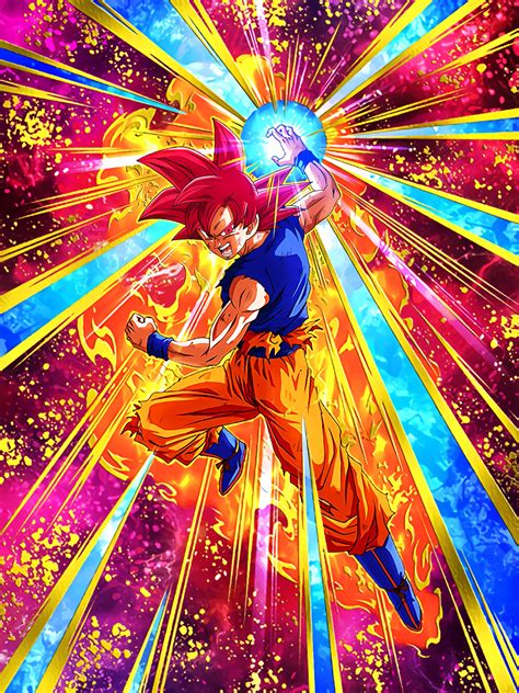 Kakarot would go beyond the battle of the. Flaring Battle Impulse Super Saiyan God Goku | Dragon Ball ...