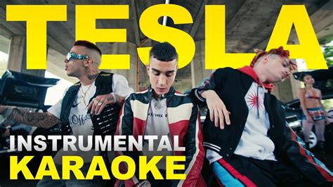 Capo Plaza Ft Sfera Ebbasta E Drefgold Tesla Karaoke Instrumental Youtube