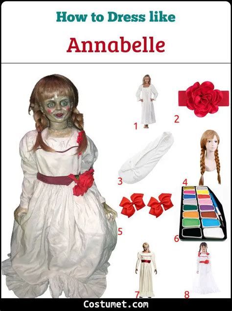 Annabelle The Doll The Conjuring Costume For Cosplay And Halloween 2023