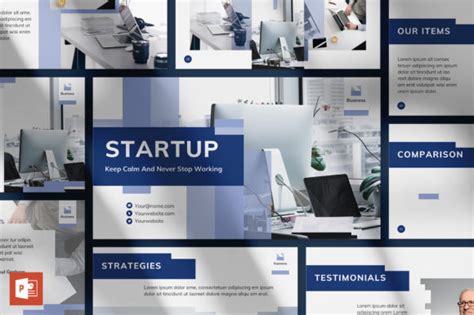 Startup Powerpoint Template Graphic By Amber Graphics · Creative Fabrica