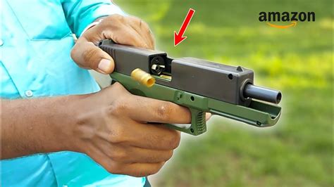 Glock G19 Pistol Toy Gun Unboxing On Amazon Jabir Unbox Youtube