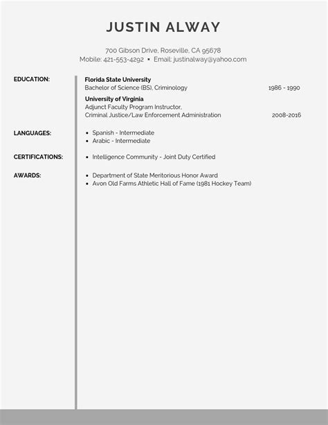 Fbi resume tips under fontanacountryinn com. FBI Resume: Template, Example and Guide PDF+Word | Federal Resume Guide
