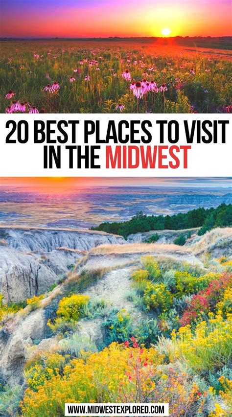 20 Best Places To Visit In The Midwest Midwest Vacations Midwest Road