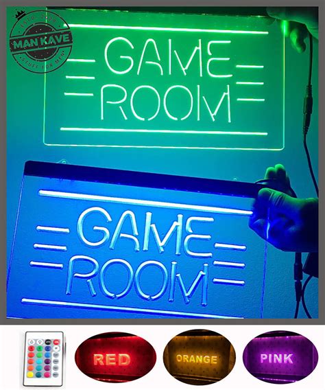 Game Room Led Neon Light Sign Man Kave
