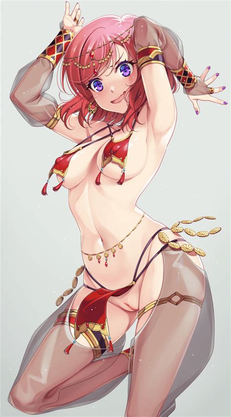 Rule 34 1girls Arabian Clothes Armpits Arms Up Bangs Belly Chain Belly Dancer Belly Dancer