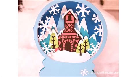 Buy snow globe card and get the best deals at the lowest prices on ebay! Cricut Snow Globe Card - YouTube