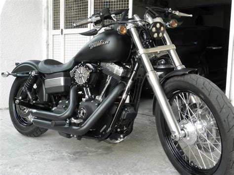 Find harley dyna handlebars at get lowered cycles. Z Bars on a Fat Bob. - Harley Davidson Forums
