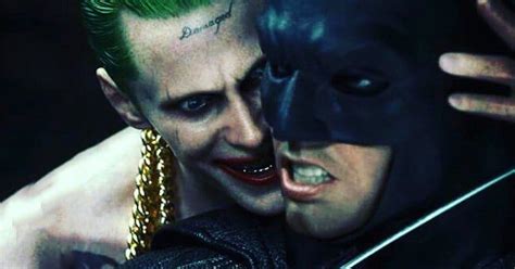 This kind of thing would never have happened at marvel, either. Jared Leto Teases Joker Versus Batman In DCEU