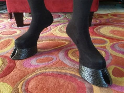 Hoof Shoes Cloven Hooves Fantasy Footwear Etsy