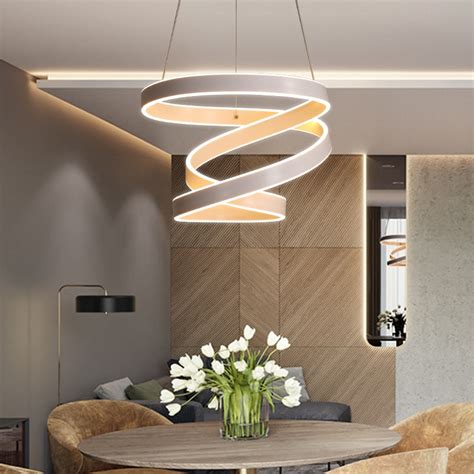 Modern Led Pendant Light For Kitchen Dining Room Living Room Suspension