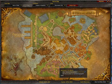 Everyquest Quest Givers Character Advancement World Of Warcraft Addons