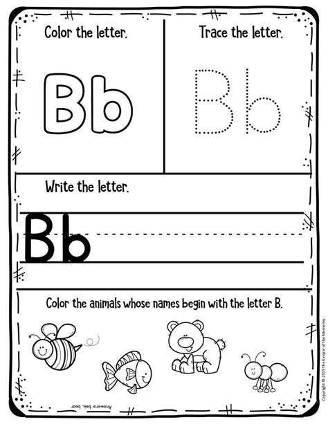 Pre K Alphabet Worksheets Printable