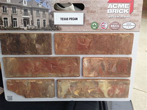 Texas Pecan brick | Texas pecans, Acme brick, Brick