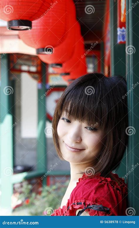 Une Fille Chinoise Photo Stock Image Du Jeune Chinois 5638978